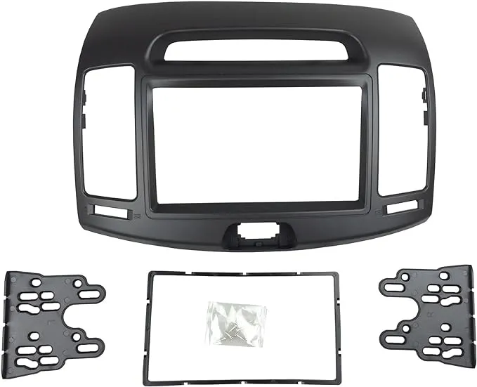 DKMUS Car Stereo Dash Radio Fascia Kit for 2006-2010 Hyundai Elantra (HD) Avante ...