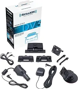 SiriusXM SXDV3 Dock &amp; Play Vehicle Kit Black AVXXSXDV3