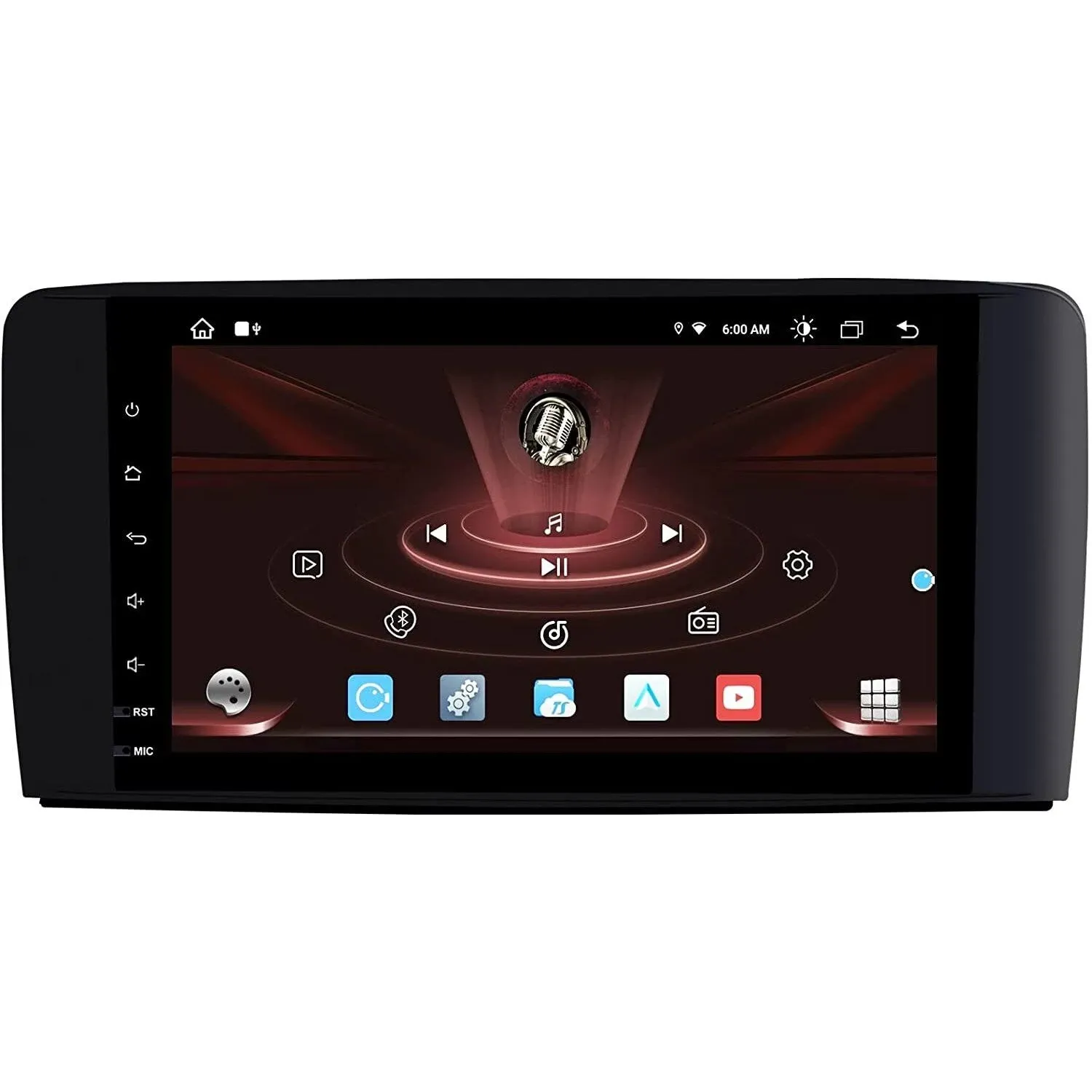 Android 12 Car Radio Stereo GPS Navigation for Mercedes Benz GL ml Class W164 ...