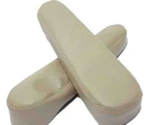 Fits 01-07 Toyota Sequoia,Beige Real Leather Seat Armrest Covers Size 9x12