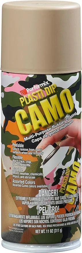 Plasti Dip 11215-6 Camo 11 oz. Tan Rubber Coating Spray