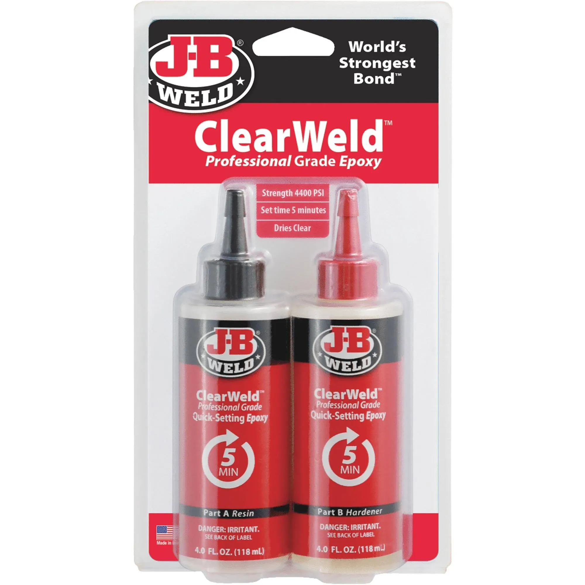 J-B Weld 8 oz. Clearweld Pro Epoxy