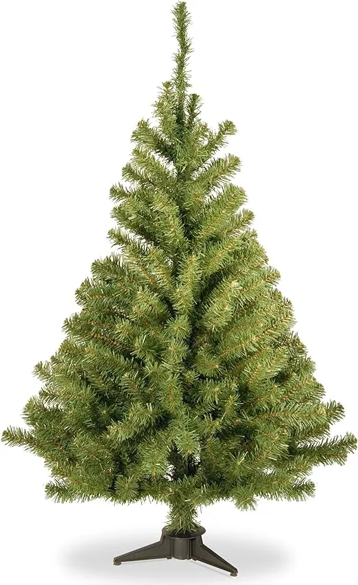 National Tree Company Artificial Mini Christmas Tree, Green, Kincaid Spruce, Includes Stand, 3 Feet