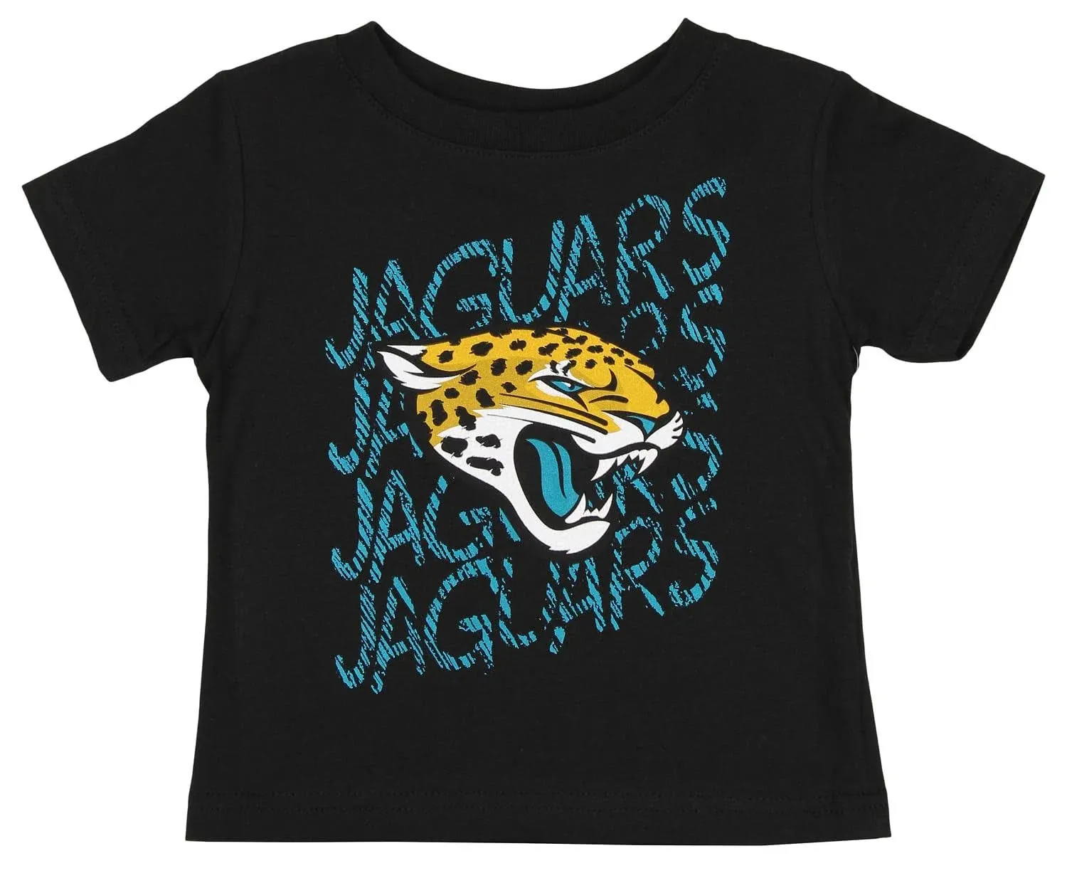 Outerstuff NFL Infant (12M-24M) Jacksonville Jaguars Fan Scribble Graphic Tee