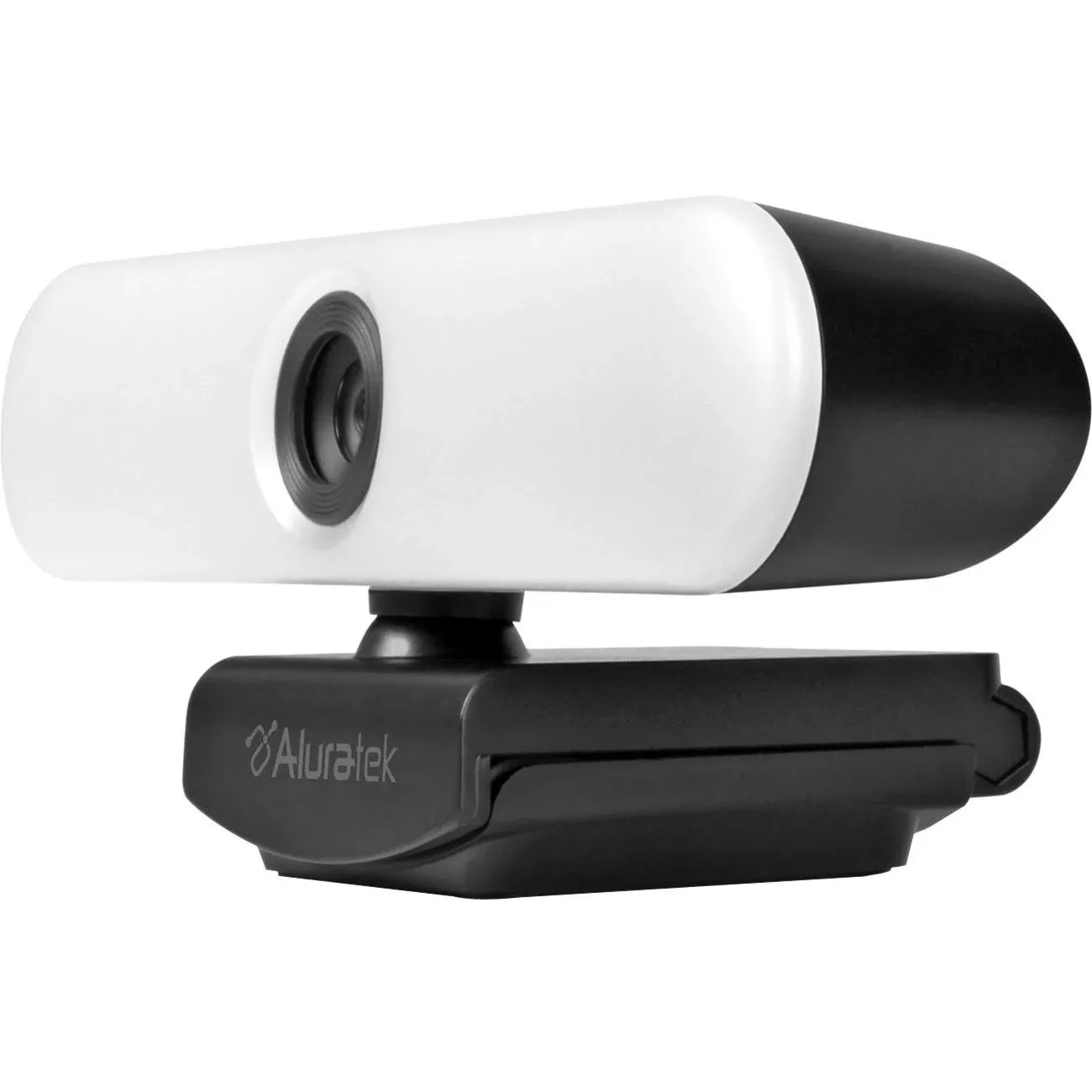 Aluratek AWCL4KFL Webcam - 8 Megapixel - 30 fps - USB 2.0 Type A - 3840 x 2160 Video - CMOS Sensor - Auto-focus - 90&deg; Angle - Widescreen - Microphone - Computer, Notebook