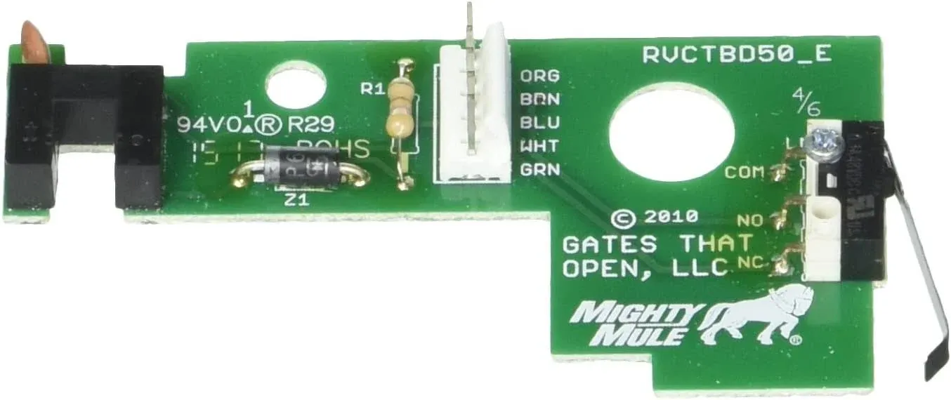 Mighty Mule GTO Rev Counter Board