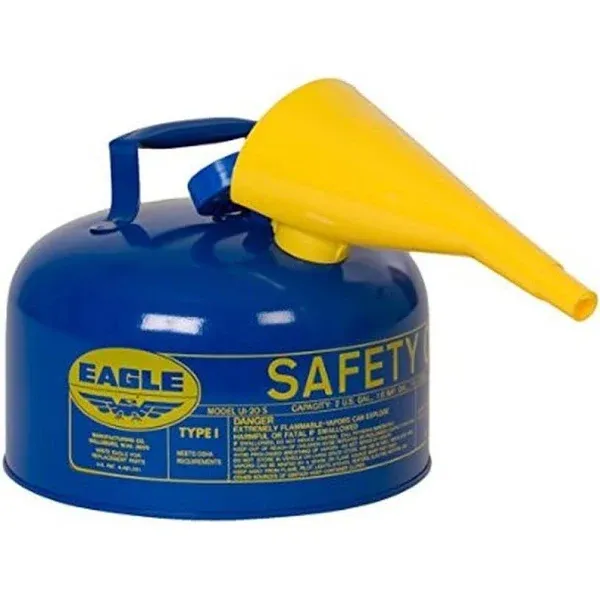 Eagle Blue Type I Safety Can, 1 gallon