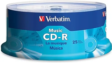 Verbatim CD-R Music Recordable Disc 96155