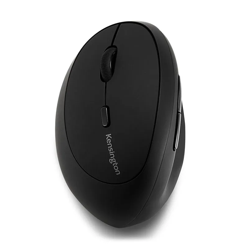 Kensington Left Handed Ergo Wireless Mouse w/ USB Dongle For PC/Laptop Black