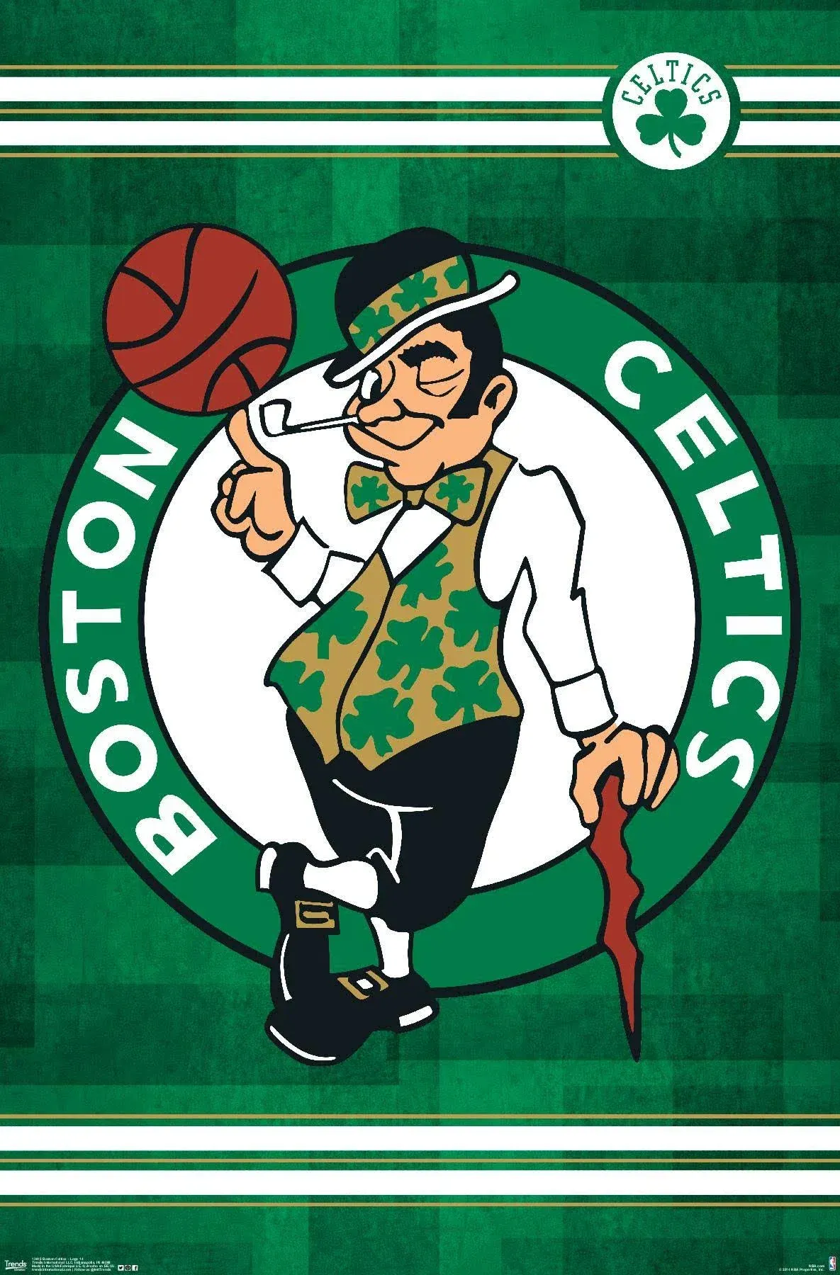 Trends International Wall Poster Boston Celtics Logo