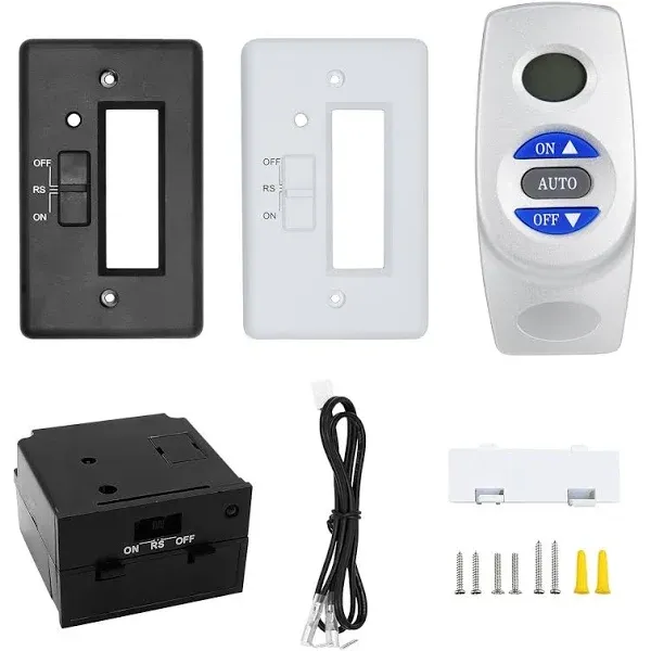 Fireplace Remote Control Kit RCST On/Off Thermostat LCD Compatible with Ambient.