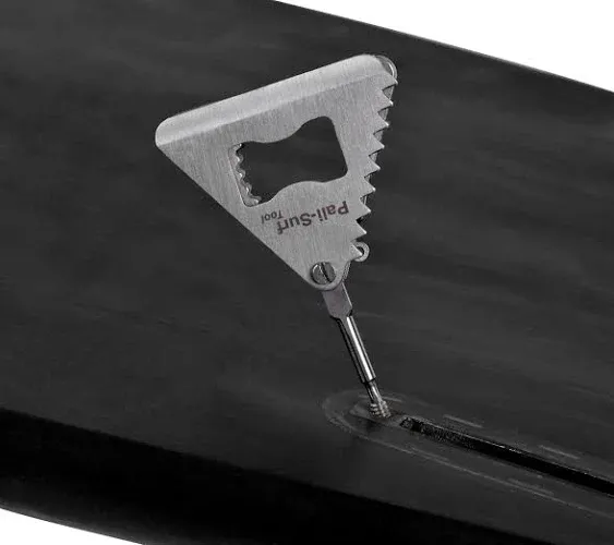 VEBODI Surf Fin Key + FCS GRUB Screws + Wax Comb + Scraper - Multi-Tool