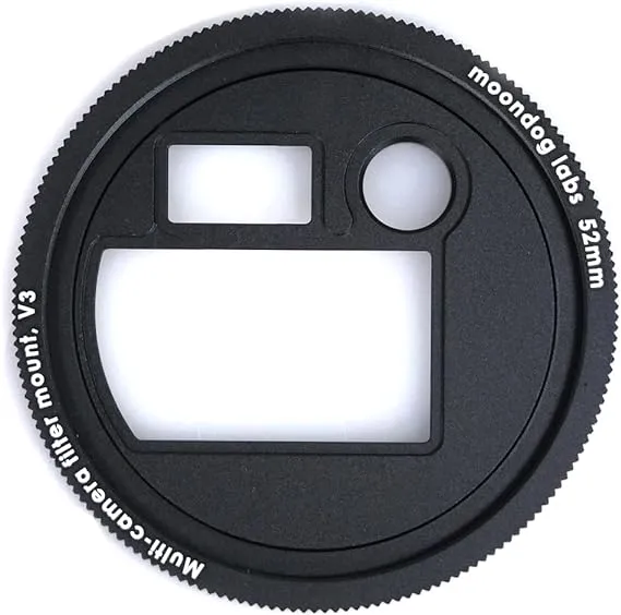 Moondog Labs Multi-Camera 52mm Filter Mount V3 for Select Moment iPhone Bayonet Cases