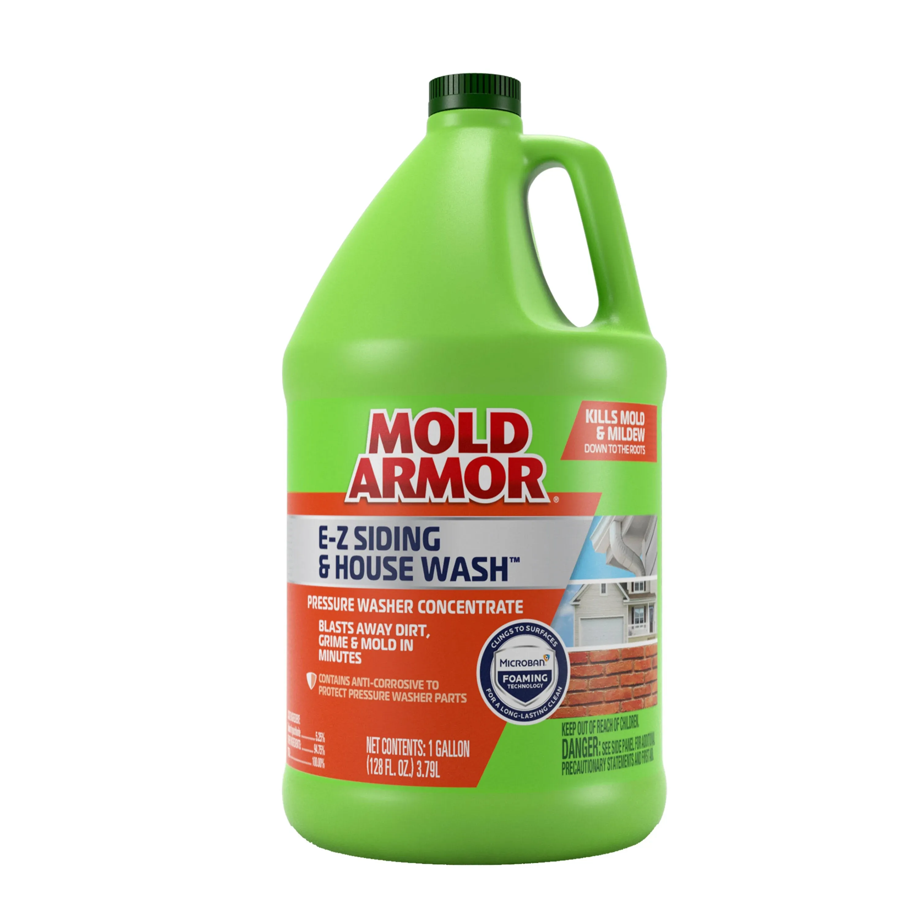 Mold Armor Fg581 E-Z Siding & House Wash Pressure Washer Cleaner, 128 oz