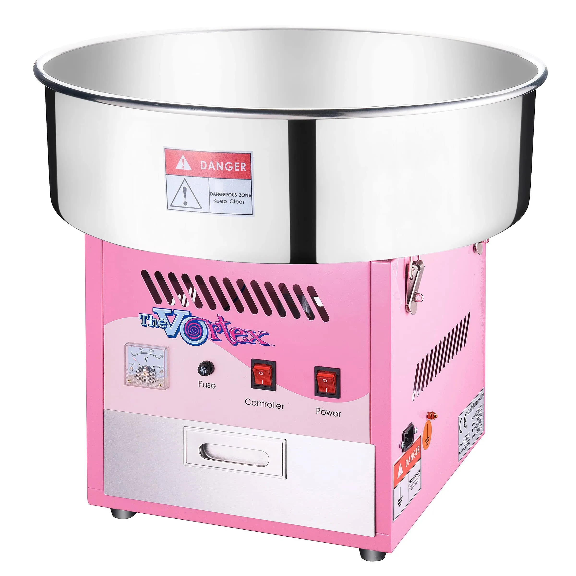 Great Northern Popcorn Cotton Candy Maker, Pink