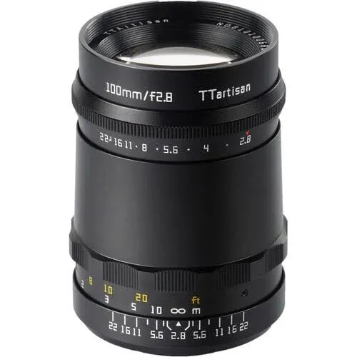 TTArtisan 100mm F2.8 Full Frame Soap Bubble Bokeh Lens for M42 Mount Cameras