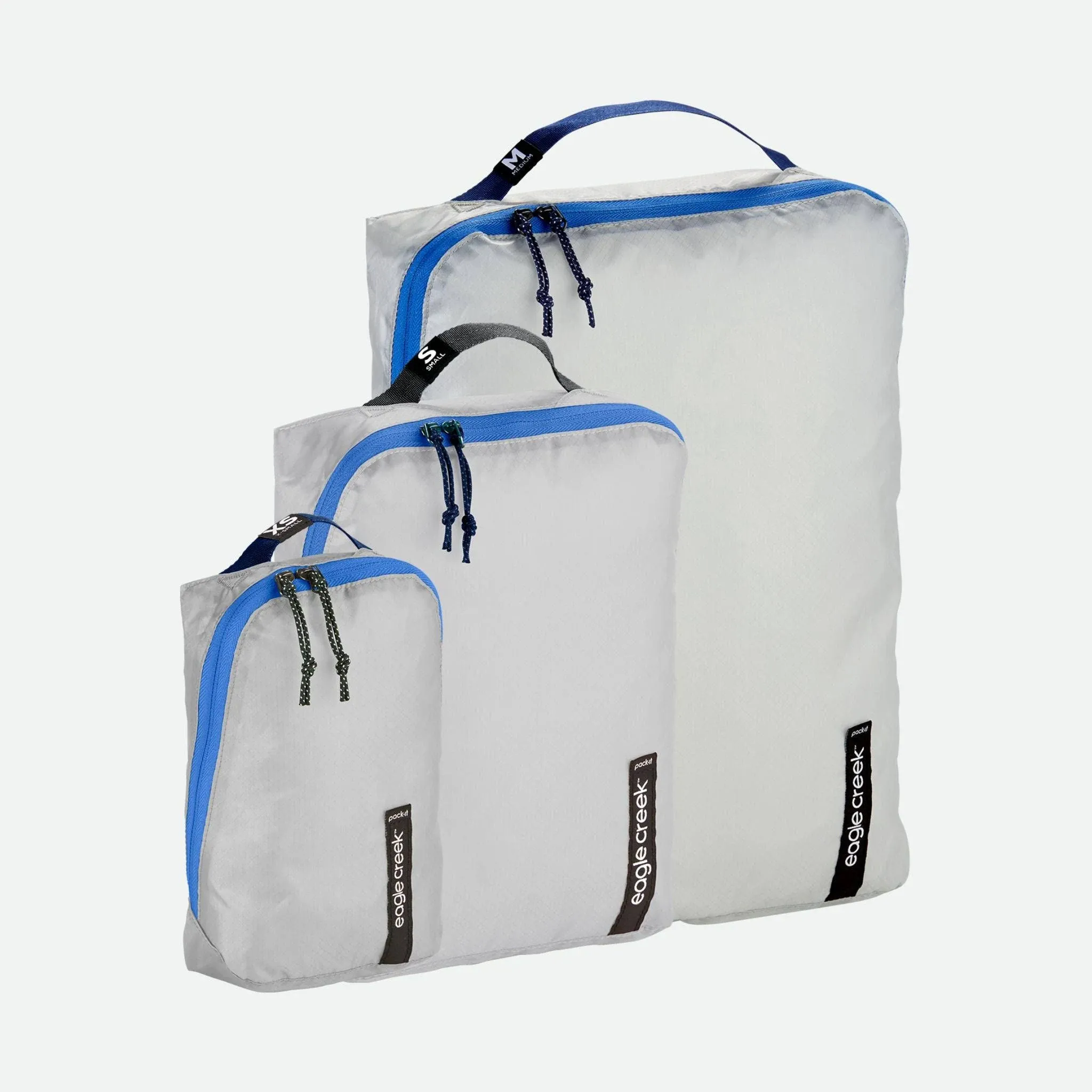 Eagle Creek Pack-It Isolate Cube Set XS/S/M Blue/Grey