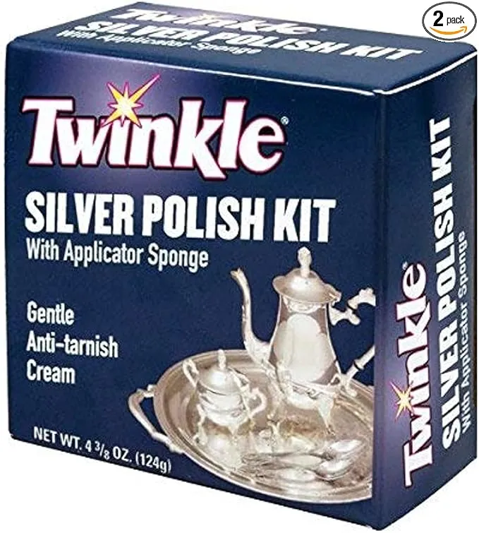 Twinkle Silver Polish Kit 2 Pack(124g)