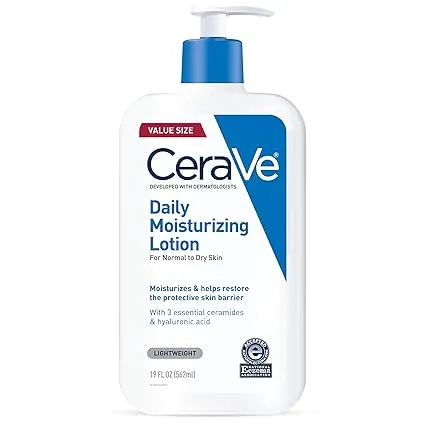 CeraVe Daily Moisturizing Lotion for Normal to Dry Skin, 16oz.