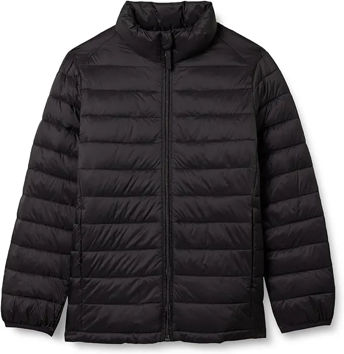 Boys&#x27; Light-Weight Water-Resistant Packable Puffer Jacket