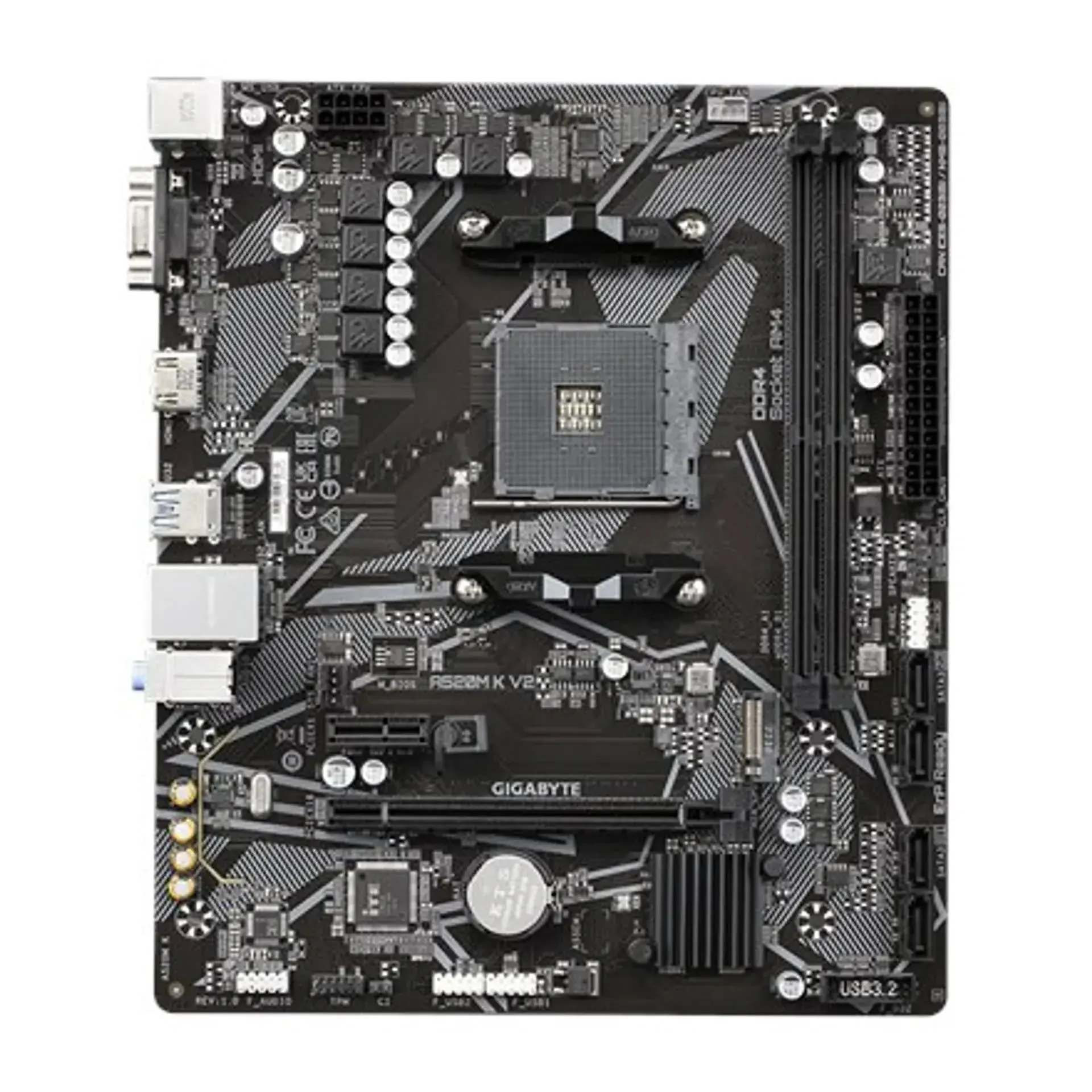 Gigabyte A520M K V2 AMD AM4 DDR4 Micro ATX Motherboard