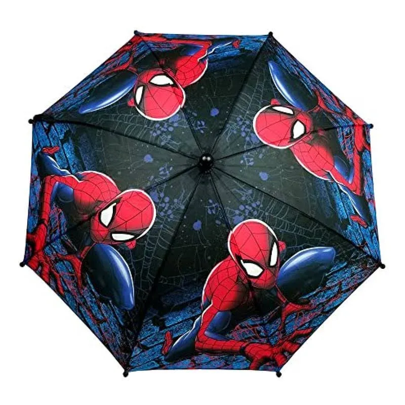 Spider-Man Kids Umbrella Black One Size