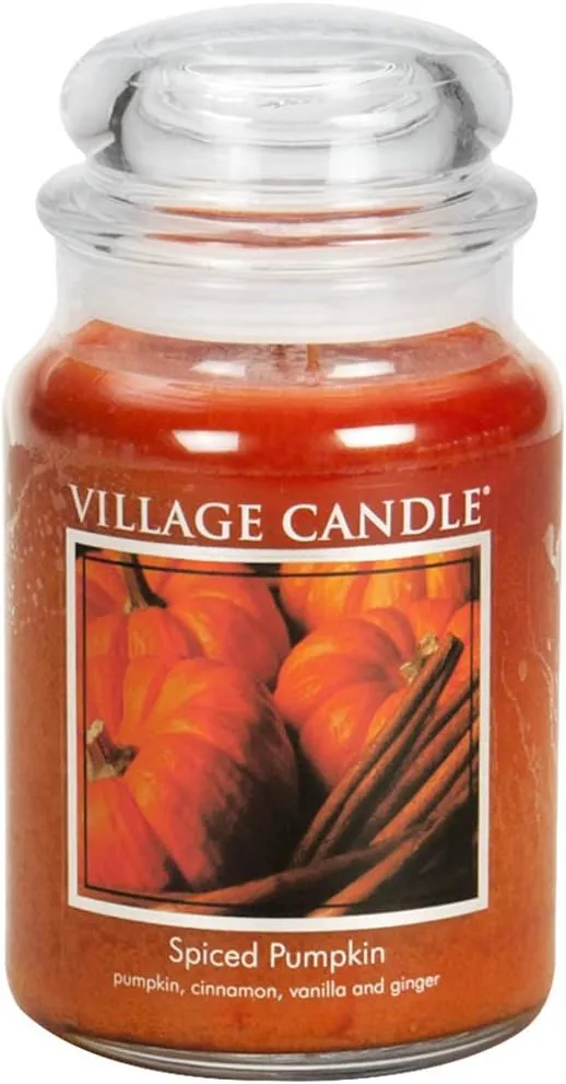 Village Candle Candle, Spiced Pumpkin - 26 fl oz