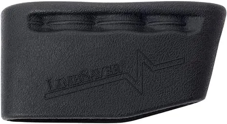 Limbsaver Airtech Slip-On Recoil Pad, Small-Large Sizes, 0.5"-1" LOP, No-Slip Surface, No Stock Modification, Reduces Recoil for Maximum Control and Stability