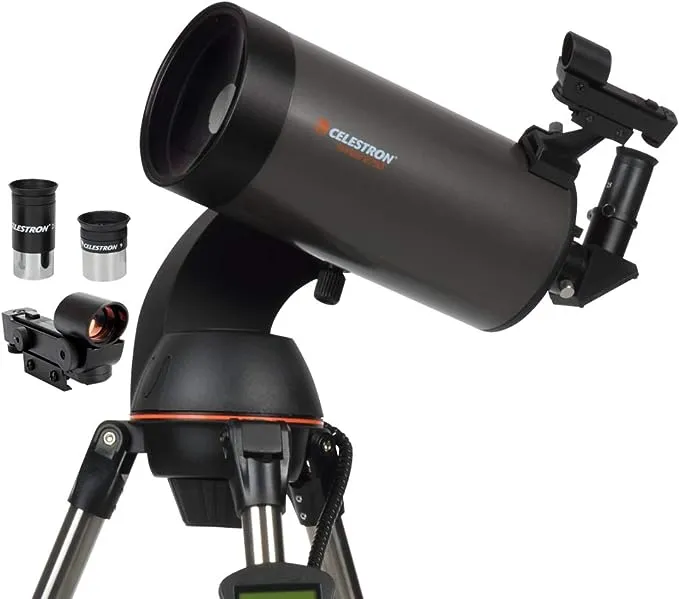 Celestron NexStar 127 SLT 127mm Maksutov-Cassegrain Telescope with Motorized Altazimuth Mount & 4000+ Object Database