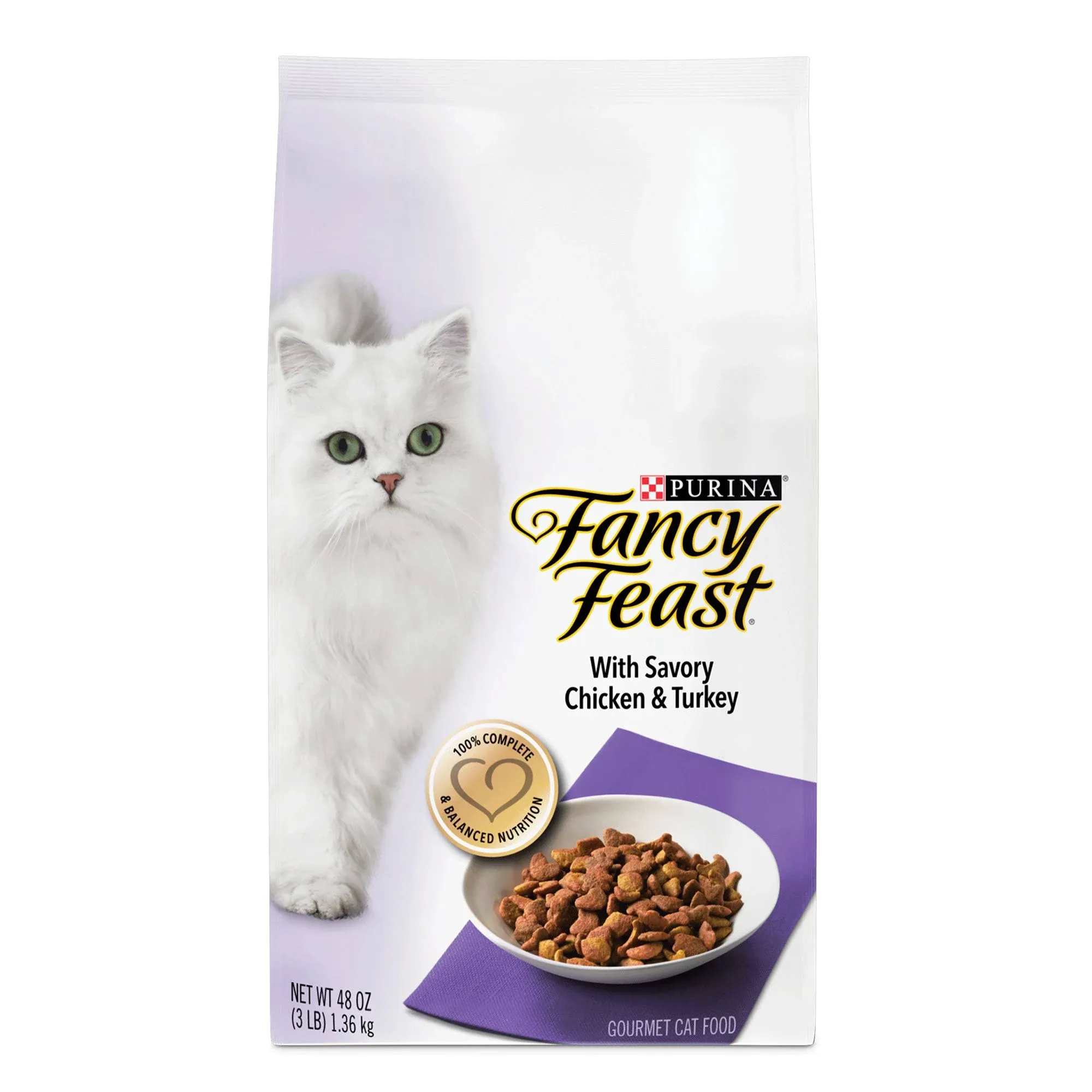 Purina Fancy Feast with Savory Chicken & Turkey Dry Cat Food