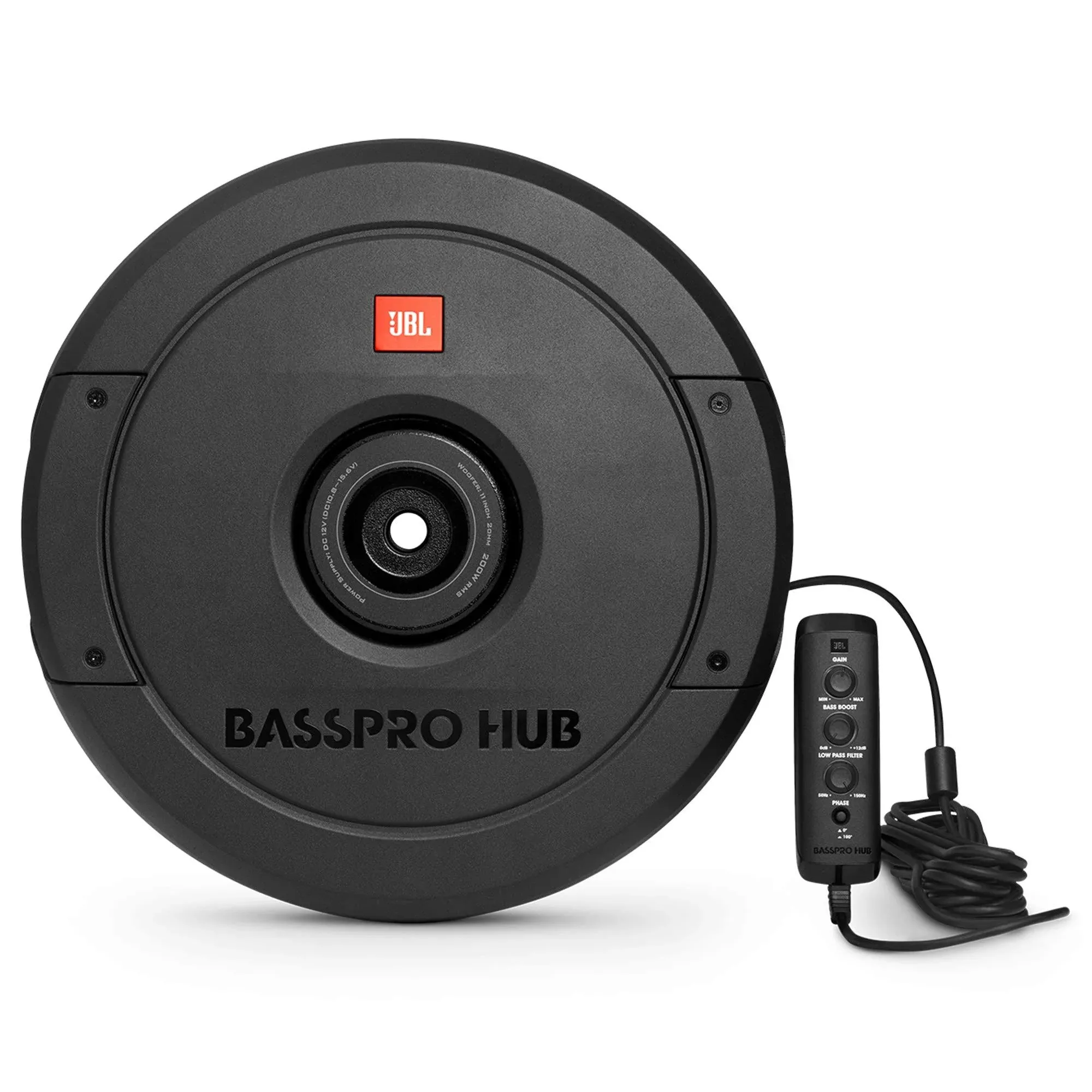 JBL Basspro Hub - 11" powered subwoofer system, Black