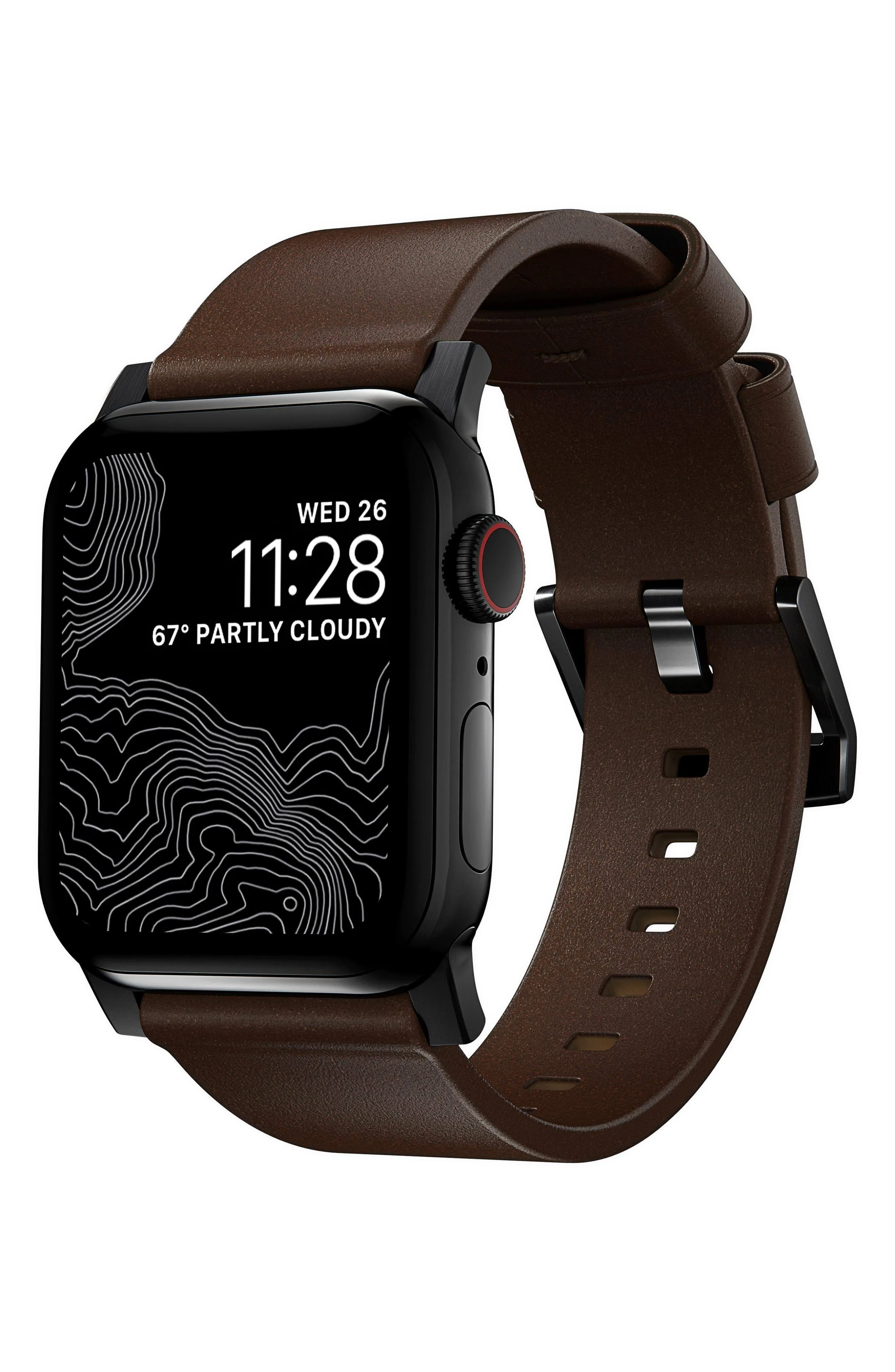 Nomad Modern Leather Apple Watch Strap