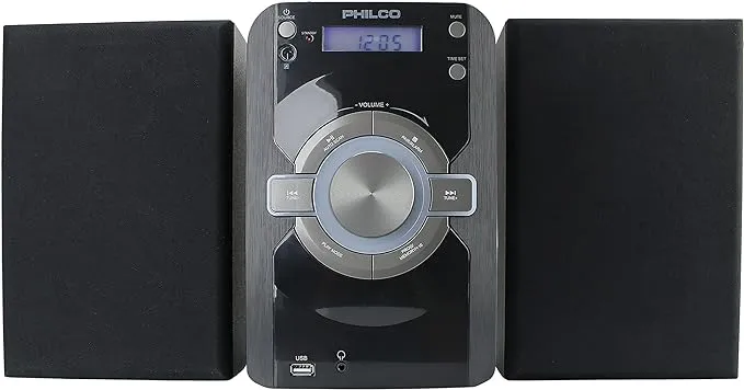 Mini Stereo Shelf Systems Cd Player With Digital Fm Radio Bluetooth Streaming Re