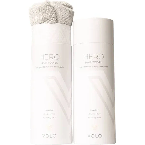 Volo Beauty Hero Hair Towel - Luna Gray