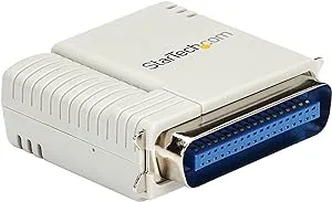 StarTech 1 Port 10/100 Mbps Ethernet Parallel Network Print Server (PM1115P2)