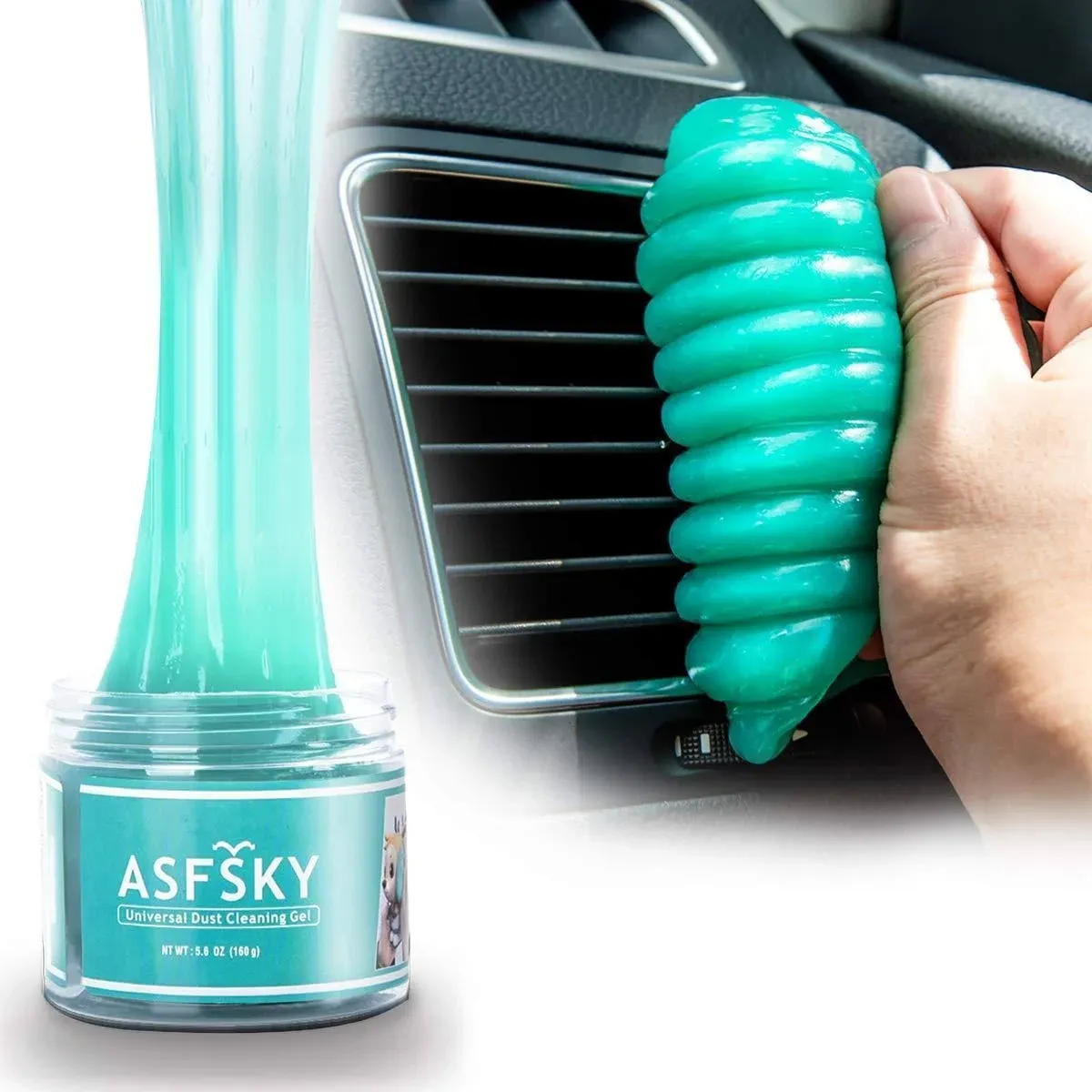 Car Putty Car Cleaning Gel Car Cleaner Gel Detailing Putty Dust Cleaning Tool Fo