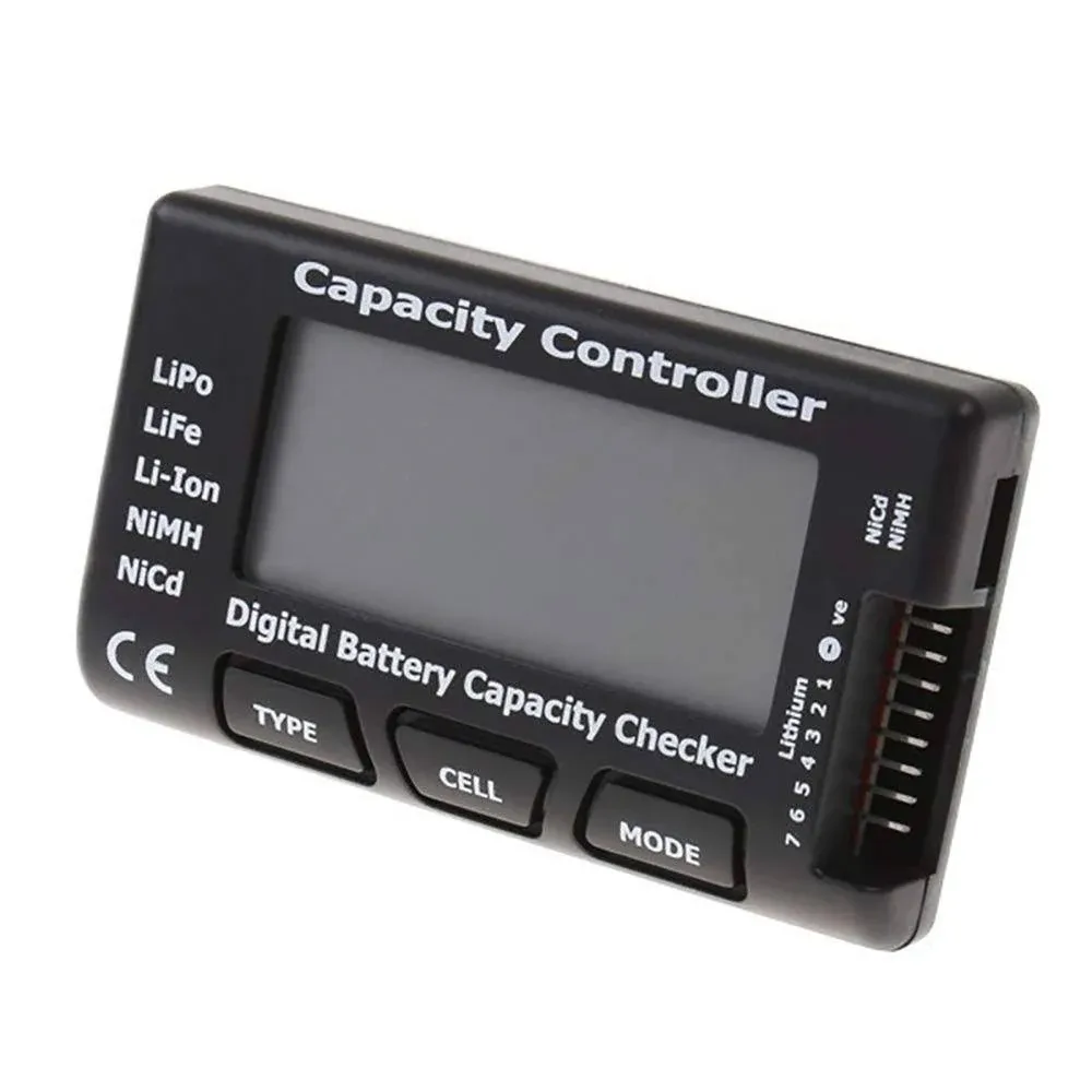 HRB RC CellMeter 7 Digital Battery Capacity Checker Controller Tester Voltage ...