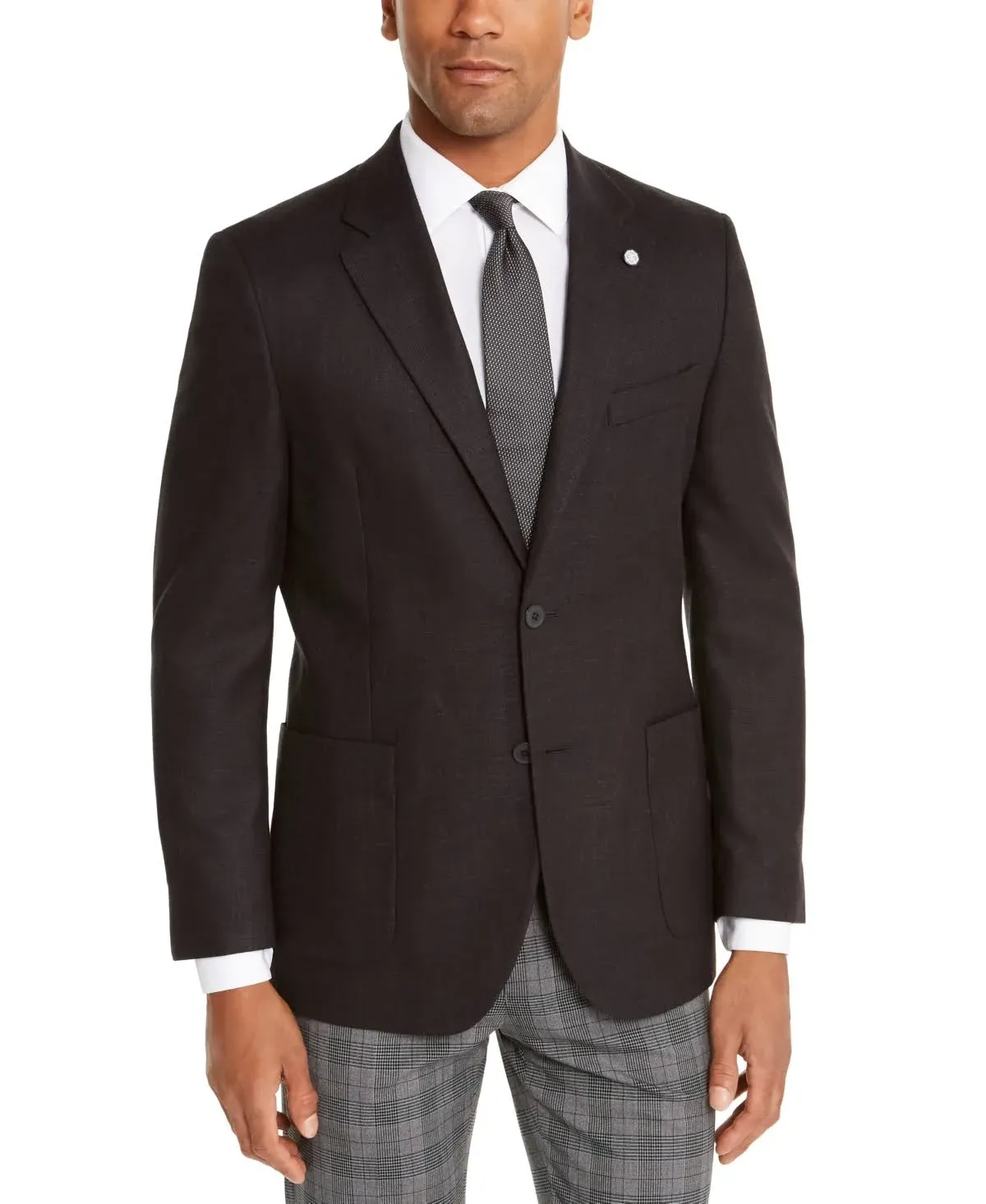 Nautica Men Modern-Fit Active Stretch Structure Weave Sport Coat