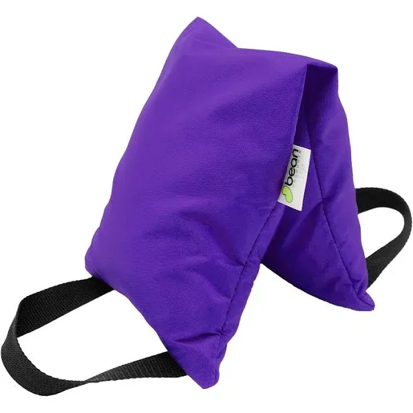 Bean Products 10 lb Yoga Sandbag Filled Two Handle Design - Made in USA Purple