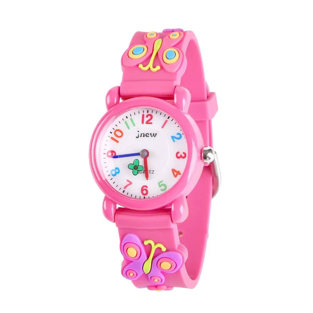 Kids Waterproof Watch, 3D Lovely Cartoon Watch for Girl and Boy-The Best Gift