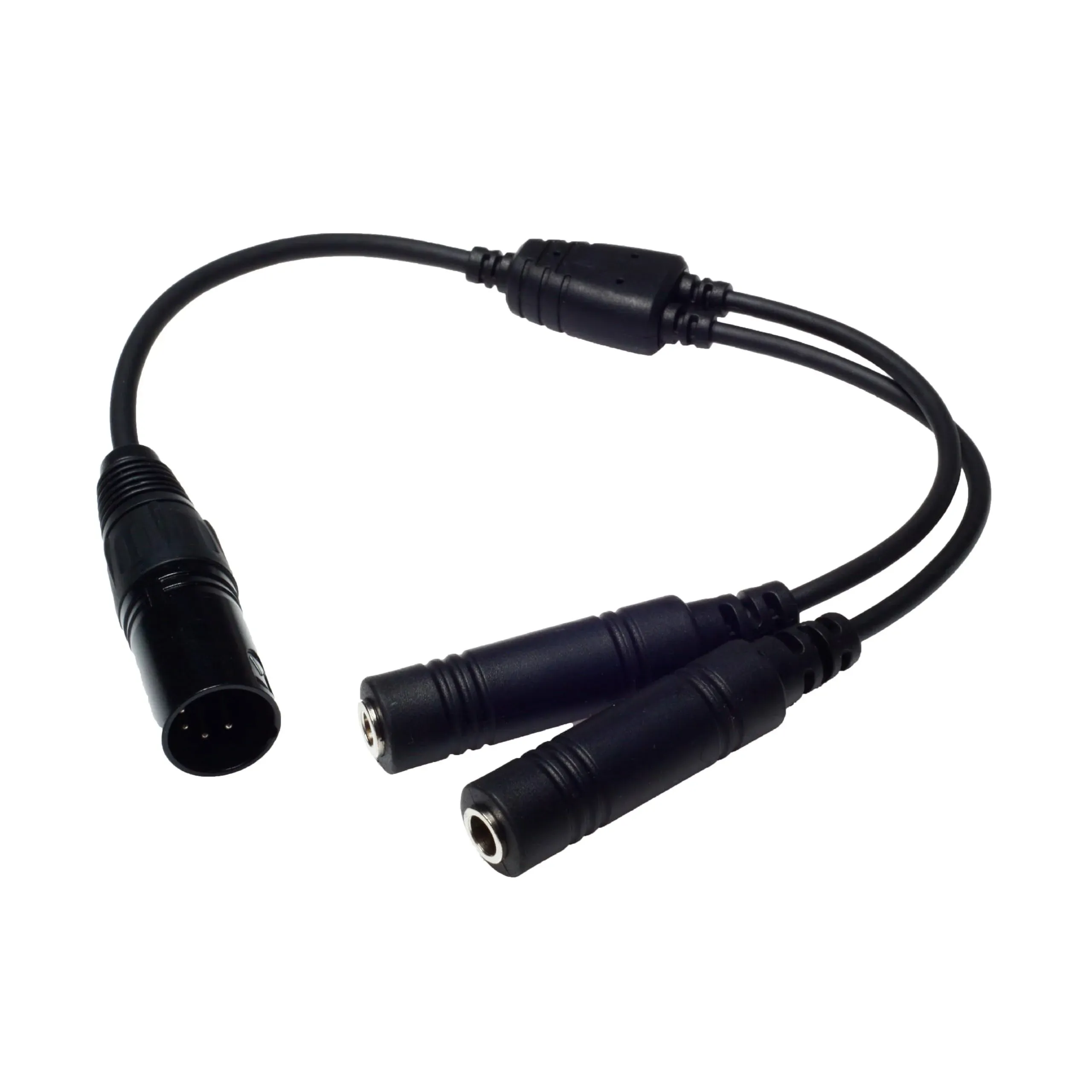 Wirenest GA Twin Plug to Airbus XLR Headset Adapter