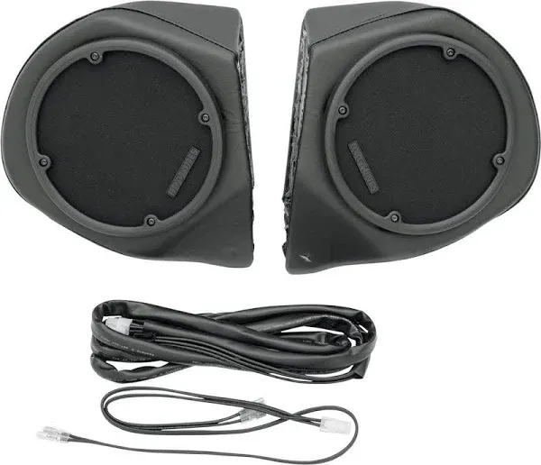 Hogtunes Rear Speaker Pods Harley King Tour Pak RR Spkr Pod