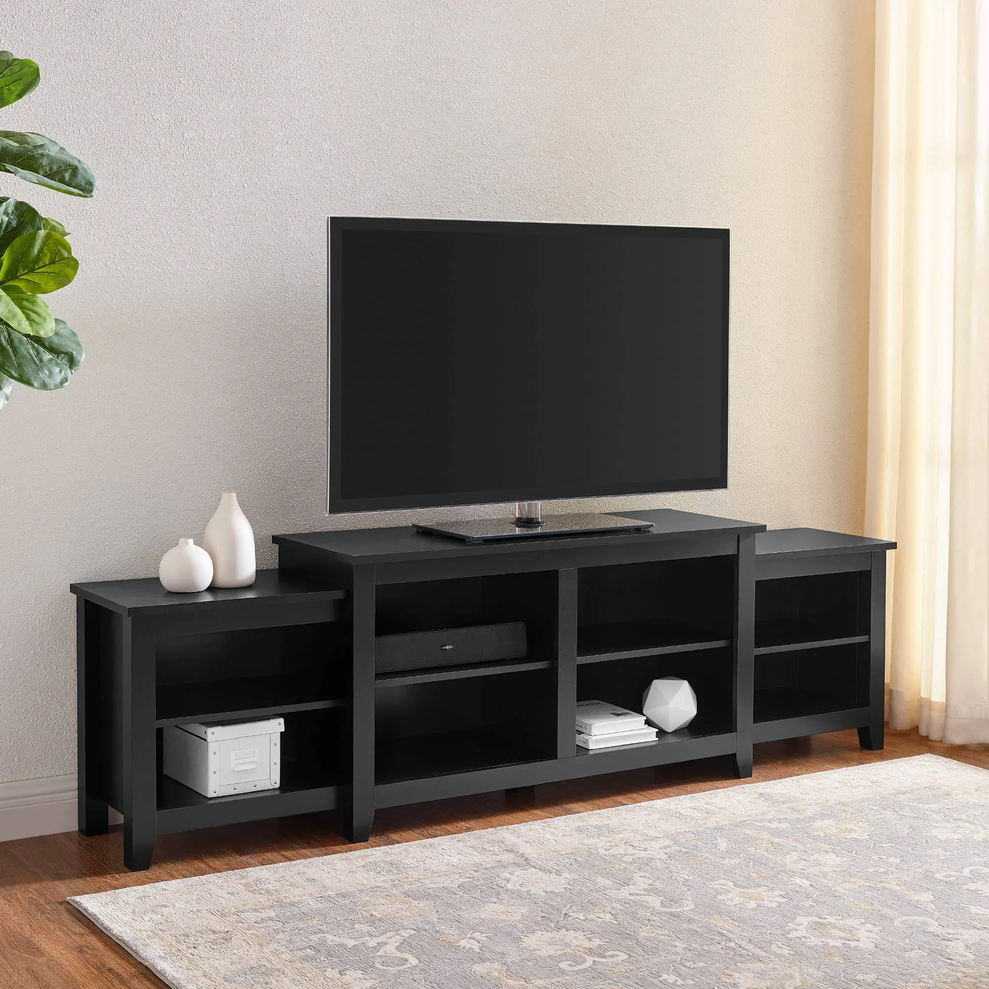 Walker Edison 70" Essentials TV Stand - Black