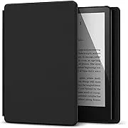 Case for 6&#034; All-New Kindle (2022 Release) Slim Black Cover with Auto Sleep Wake