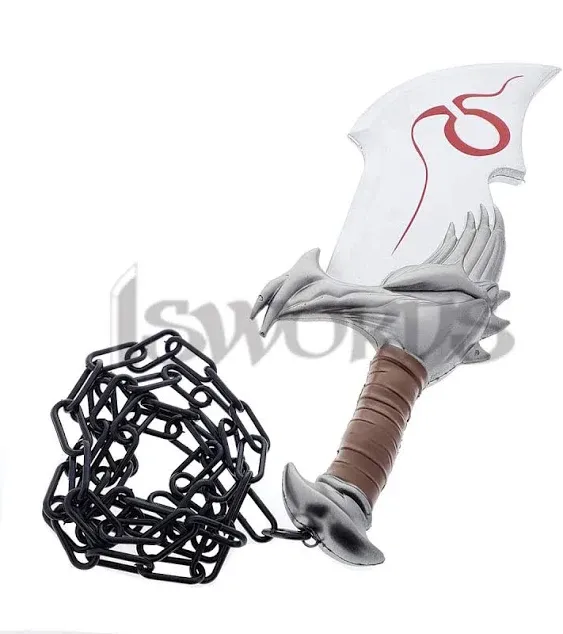 God of war: Kratos Blades of Chaos Foam 1:1 Scale Props Replica. Silver