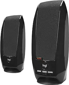 Logitech® S-150 Digital USB Speaker System, Black