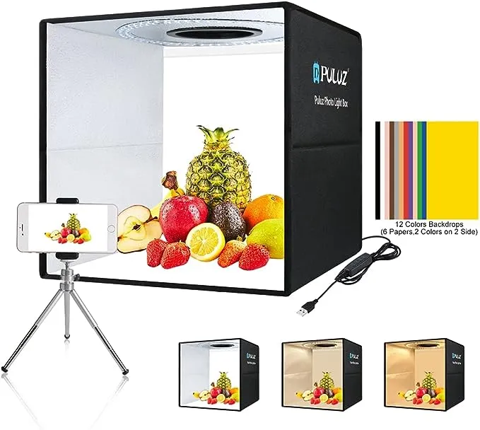 Photo Light Box 16aax16a for Product Photography Quick Install Professional Photo ...