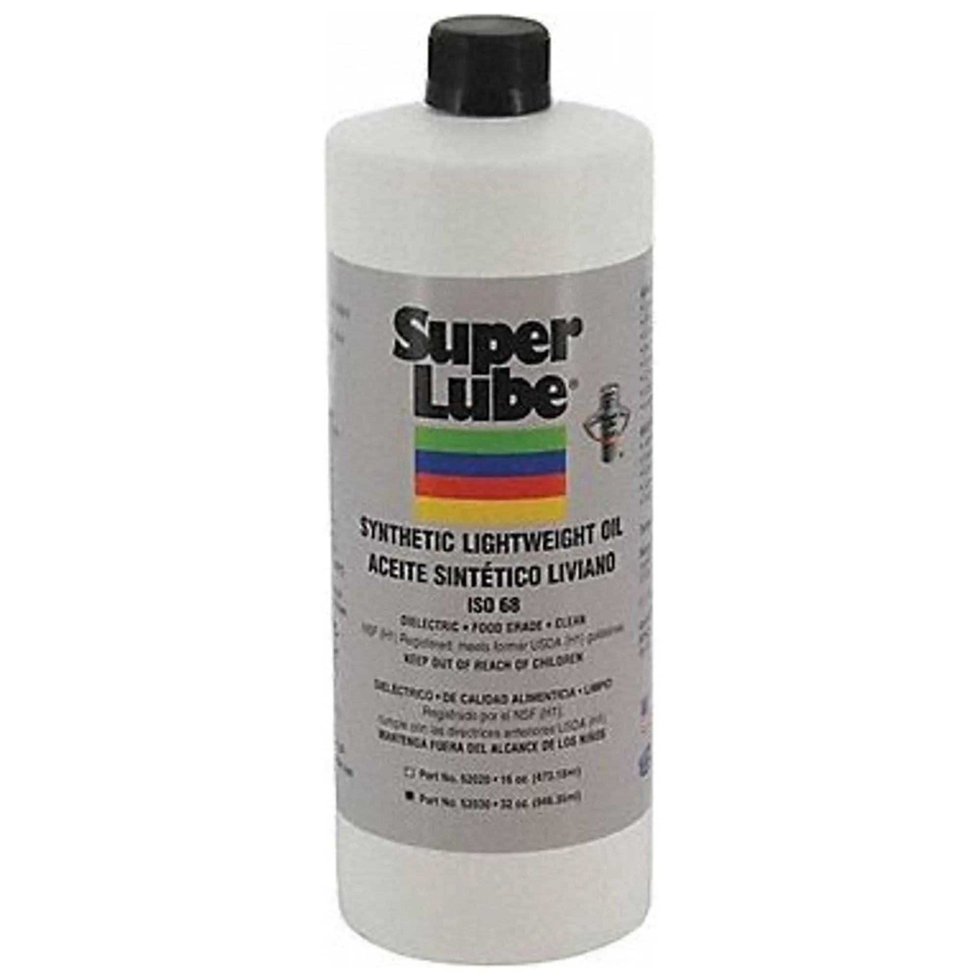 Super Lube Synthetic Oil Bottle 1 qt. ISO 68