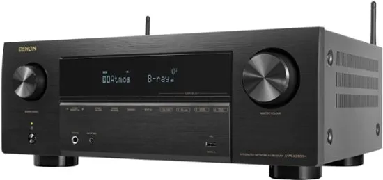 Denon AVR-X2800H 7.2 Ch Receiver (2022 Model) - 8K UHD Home Theater AVR (95W X 7), Wireless Streaming via Built-in HEOS, Bluetooth & Wi-Fi, Dolby Atmos, DTS Neural:X & DTS:X Surround Sound 