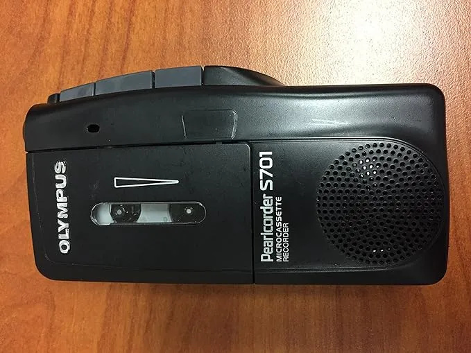 Olympus Pearlcorder S701 Microcassette Recorder